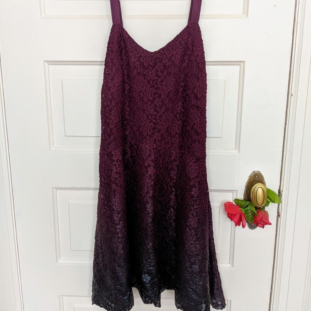 Free people ombre dip dye dress medium